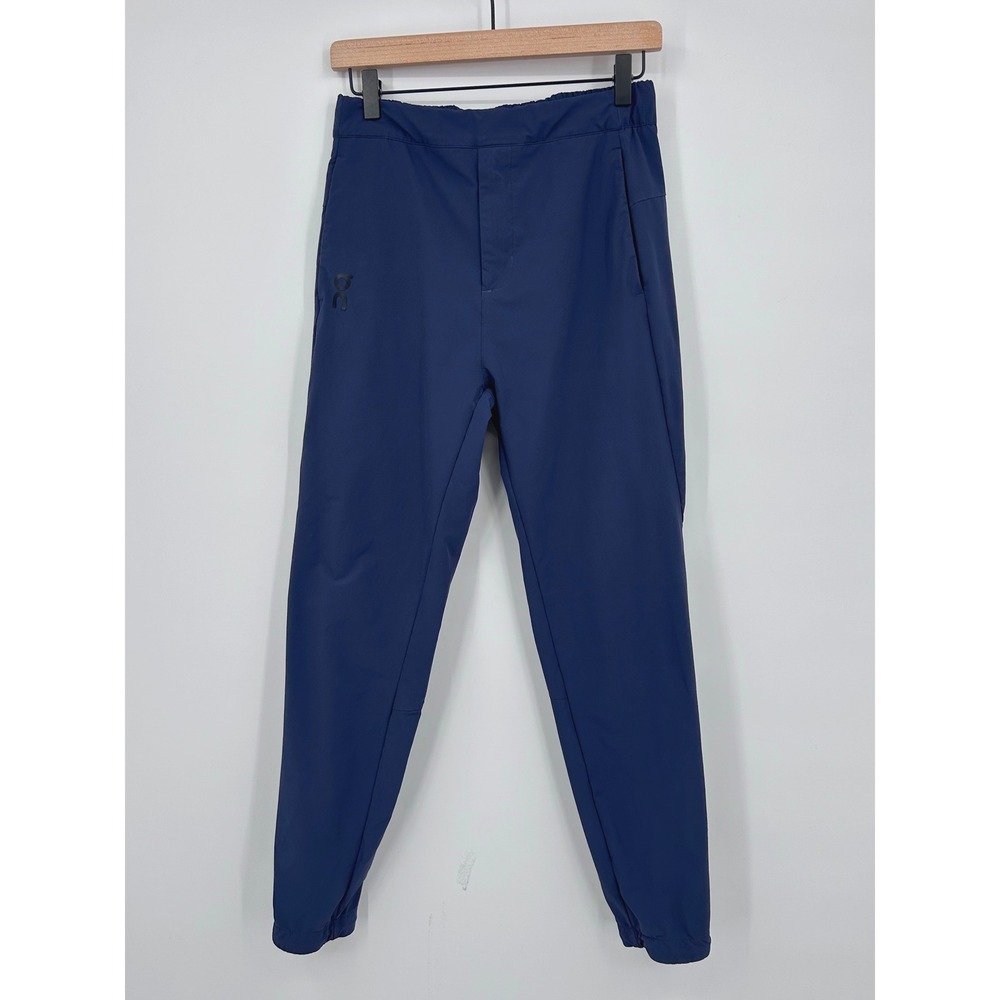 On Running Mens Active Pants Sz SNavy Blue Technical Training Joggers Running - Picture 3 of 10